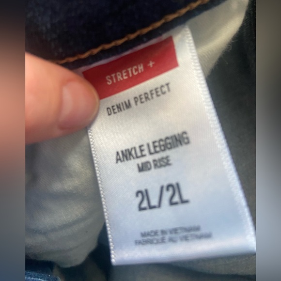 Express jeans side stripe red - Picture 1 of 5